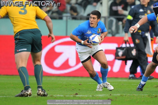 2010-11-20 Firenze - Italia-Australia 0878 Edoardo Gori